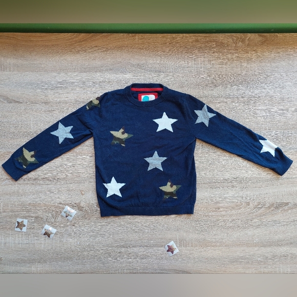 2017 vguc Mini Boden star sweater 7-8 years - Picture 10 of 16